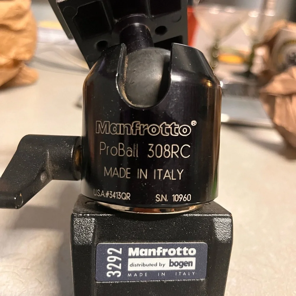 Manfrotto Proball 308RC w/Manfrotto Bogen 3292